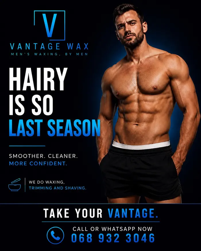 Vantage Wax male grooming