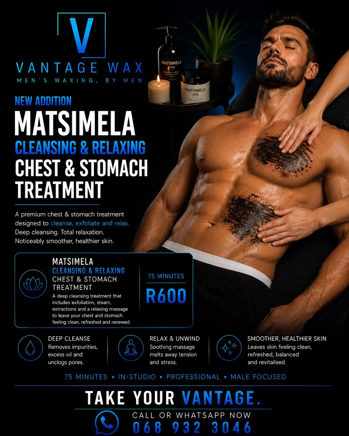 MatsiMela Cleansing & Relaxing Chest & Stomach Treatment
