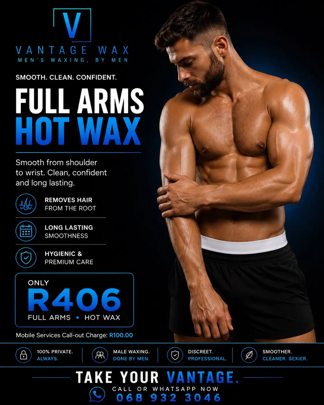 Full Arms Hot Wax