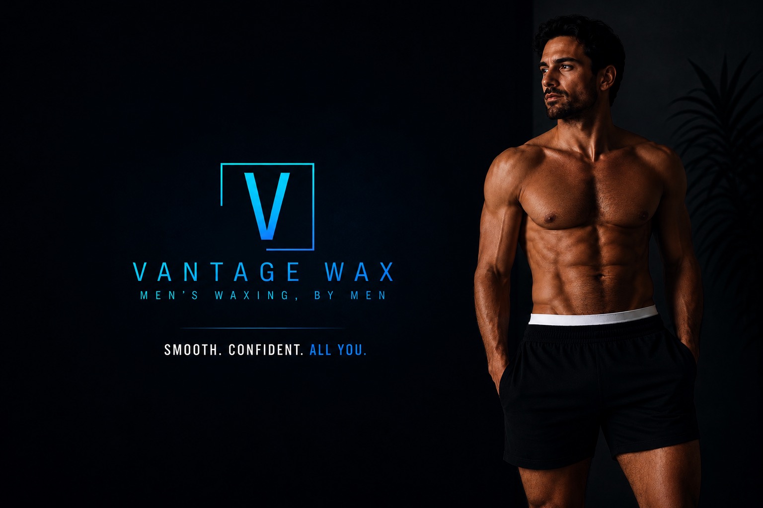 Vantage Wax men's waxing by men — Smooth. Confident. All you.